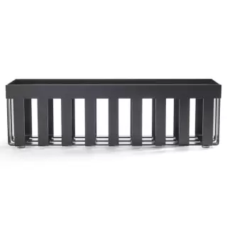 Decor Walther DW 355 Бокс универсальный 30.5x9.5x9.5см, настольный, цвет: черный матовый