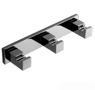 Colombo Look Крючок тройной LC37, цвет: хром