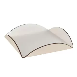 Colombo Adj Подставка для сервировки настольная, 25x25 см, цвет: белый/панна котта