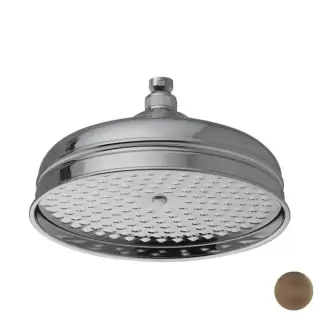 Carlo Frattini Wellness Верхний душ круглый 300мм., цвет: бронза
