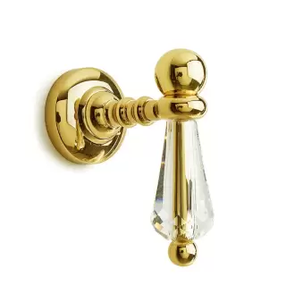 3SC Boheme Крючок одинарный, цвет: золото 24к. Lucido