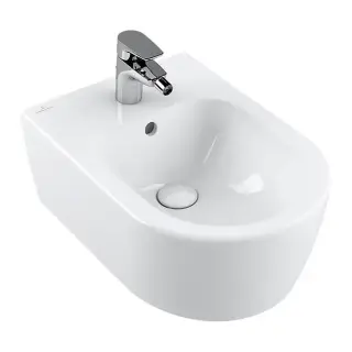 Villeroy&Boch Avento Биде подвесное 37x53см, с 1 отв., цвет: альпийский белый
