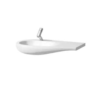 Laufen Alessi One Раковина 90х50х16.5 см, 1 отв., покрытие LLC, цвет: белый