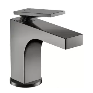 Axor Citterio Смеситель для раковины, 1 отв., с донным клапаном, цвет: полированный черный хром