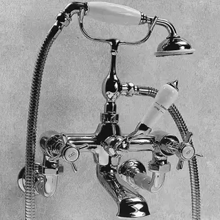 Devon&Devon Coventtry Смеситель для ванны, настенный, цвет: хром