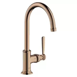 Axor Montreux Смеситель для раковины 210, на 1 отв., цвет: полированное красное золото