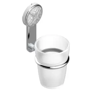 THG Hirondelles Стакан подвесной, цвет: хром