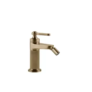 Gessi Venti20 Смеситель для биде, на 1 отв., с донным клапаном, цвет: Warm Bronze Br. PVD