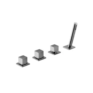 Fantini Mint Смеситель на борт ванны, цвет: хром