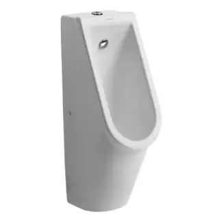 Duravit Starck 3 Писсуар подвесной 30х24.5см., безободковый, без "мушки", подвод воды сзади, с креплением, цвет: белый