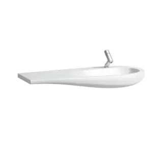 Laufen Alessi One Раковина 120х50х16.5 см, 1 отв., покрытие LLC, цвет: белый