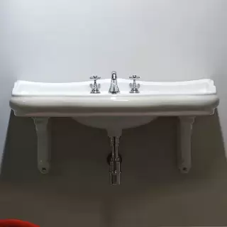 Kerasan Retro 100 Раковина 100х54.5 см, с 1 отв., цвет: белый