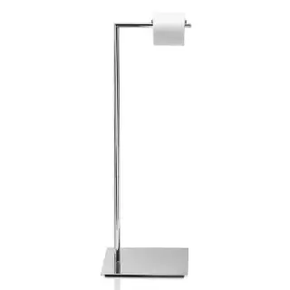 Decor Walther Straight 5 Держатель туалетной бумаги 80см, напольный, цвет: хром