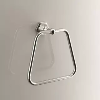 Devon&Devon Jubilee Полотенцедержатель кольцо, подвесной 20см., подвесной, цвет: никель блестящий