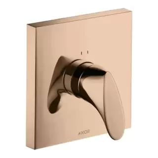 Axor Starck Organic Смеситель для душа, встраиваемый, цвет: олированное красное золото
