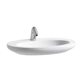 Laufen Alessi One Раковина-чаша 75х52х9 см, 1 отв., покрытие LLC, цвет: белый