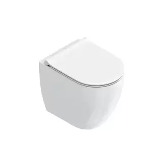 Catalano Sfera Унитаз 50х35см., напольный, безободковый, цвет: белый глянцевый