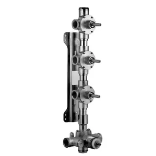 Fantini Внутренняя часть термостатического смесителя для душа, 3 источника, 3/4"