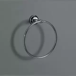 SIMAS Accessori Полотенцедержатель-кольцо 22см., для полотенец, подвесной, цвет: хром