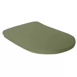 Kerasan Tribeca Сиденье &rdquo;Slim&rdquo; для унитаза, микролифт, цвет: Verde muschio