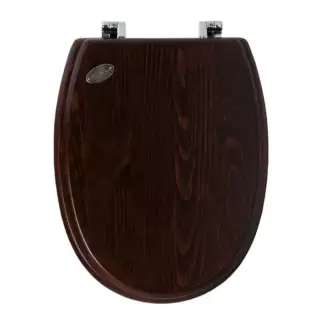 SIMAS Arcade  Сиденье для унитаза, микролифт, цвет: дерево/хром