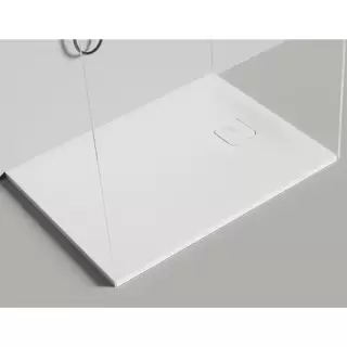 Salini Oasi Поддон 120х90х3cм, с сифоном, S-Stone, цвет: белый матовый