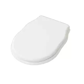 Artceram HERMITAGE Сиденье для унитаза, с микролифтом, цвет: белый/хром