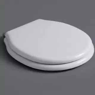 SIMAS Londra Сиденье для подвесного унитаза, цвет: белый/хром