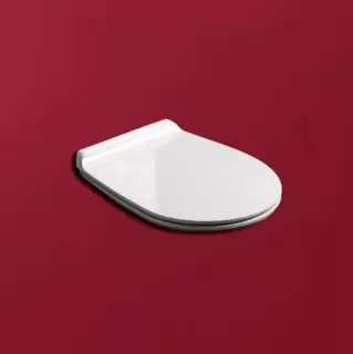 SIMAS Vignoni Сиденье для унитаза, с микролифтом, цвет: белый/хром