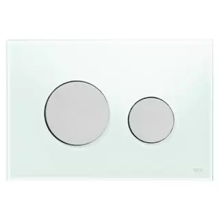 TECEloop Панель смыва, стекло, цвет: зеленое/белая