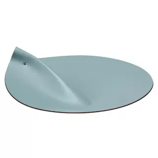 Colombo Adj Крышка для круглой корзины, D40 см, цвет: небесный/эвкалипт