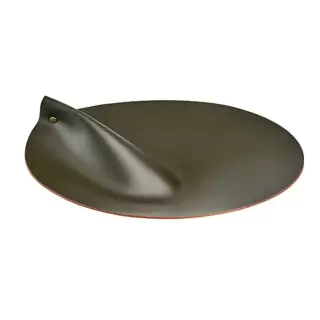 Colombo Adj Крышка для круглой корзины, D40 см, цвет: оливковый/горчичный