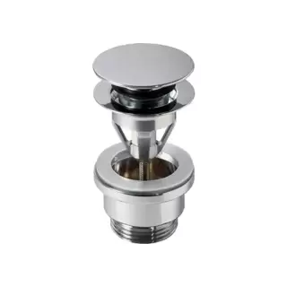 Catalano Слив плоский с клапаном клик-клак для раковин с переливом, цвет хром