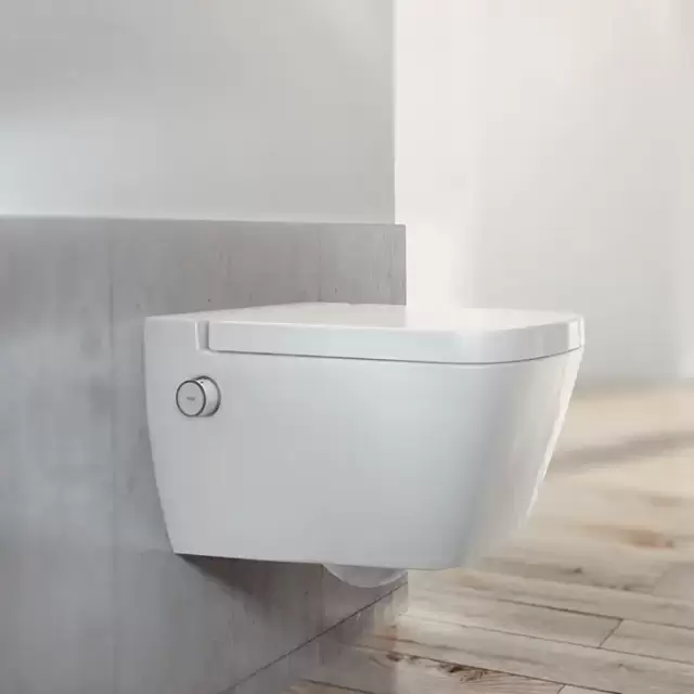 TECEone Унитаз-биде подвесной 54х35.8х35см, цвет: белый