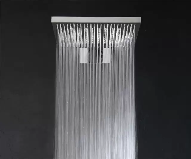 Almar Emotion Velvet Верхний душ, 30х30см, настенный, 2 режима, цвет: Mirror Stainless Steel