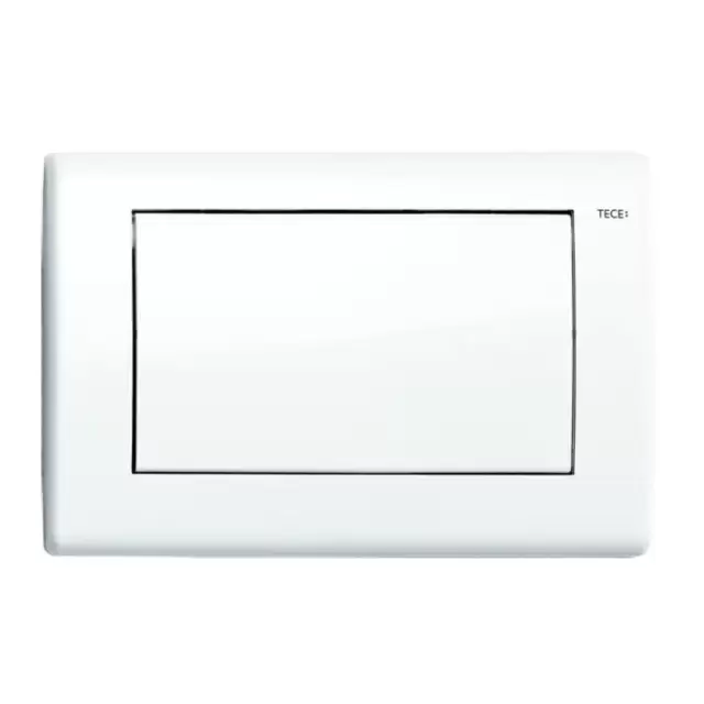 TECEplanus Панель смыва, 1 клавиша, белая глянцевая