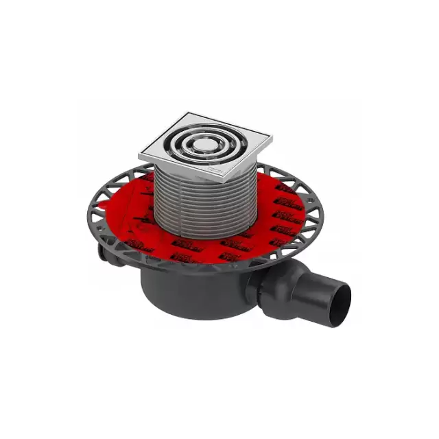 TECE Трап горизонтальный с универсальным фланцем Seal System