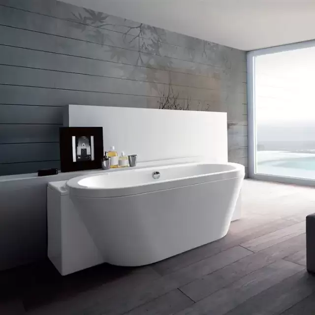 Gruppo Treesse PLAYA ванна с гидромассажем 180х70хh64 см, с фронтальной и боковой панелью, DX (правый вариант), цвет белый/хром