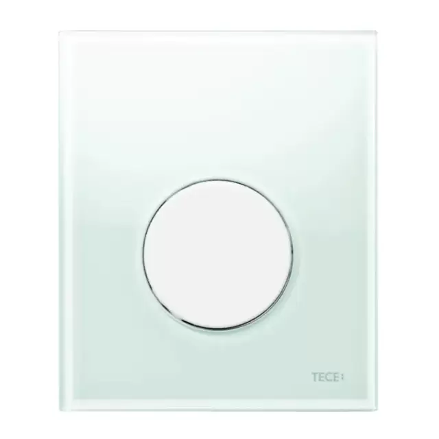 TECE TECEloop Urinal Панель смыва для писсуара, цвет: зеленое стекло/белый