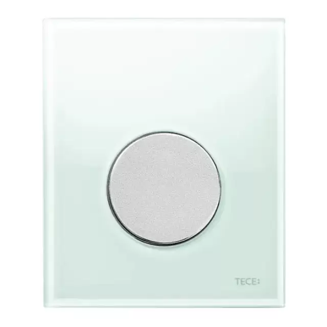 TECE TECEloop Urinal Панель смыва для писсуара, цвет: зеленое стекло/хром глянцевый