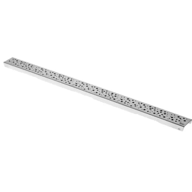 TECEdrainlinе Решетка "drops", 1500 мм, цвет: сталь, матовая