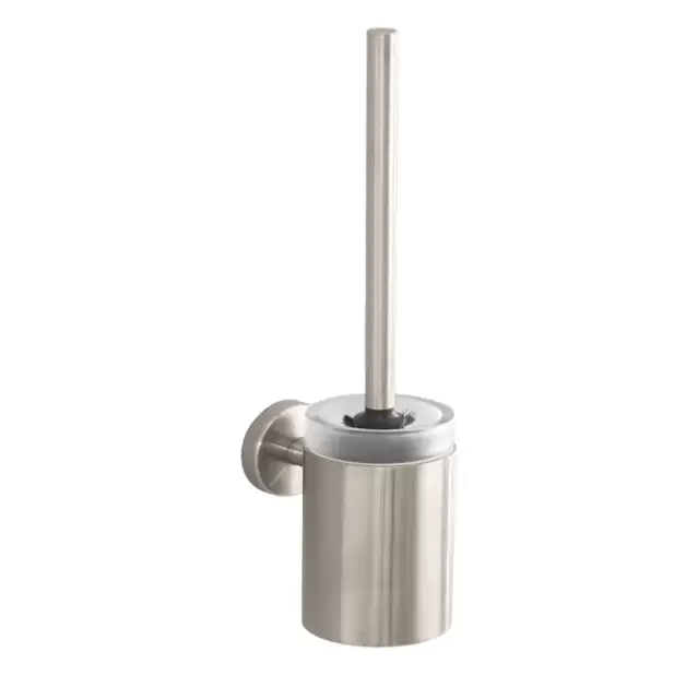 Hansgrohe Logis Набор для WC с держателем, цвет: полированная сталь