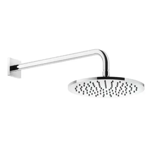 Gessi Rilievo Душевая головка шарнирная для настенного крепления на 1/2&rdquo; &Oslash;250мм, цвет: хром