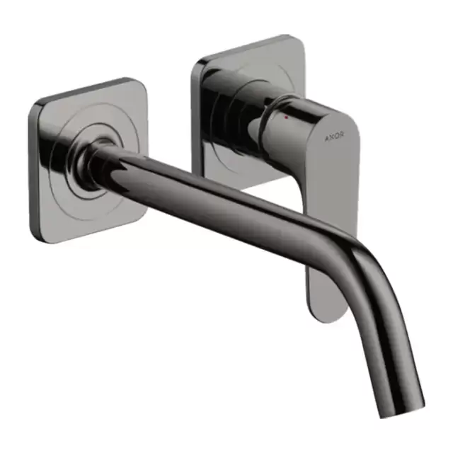Axor Citterio M Смеситель для раковины, встраиваемый, излив: 22.7см., цвет: полированный черный хром