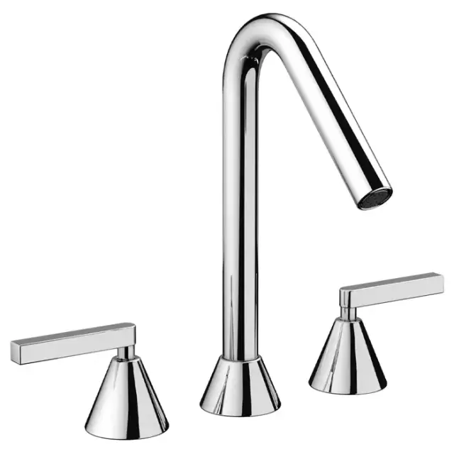 Nicolazzi Flag Смеситель для раковины, на 3 отв, h: 14.8см., цвет: хром