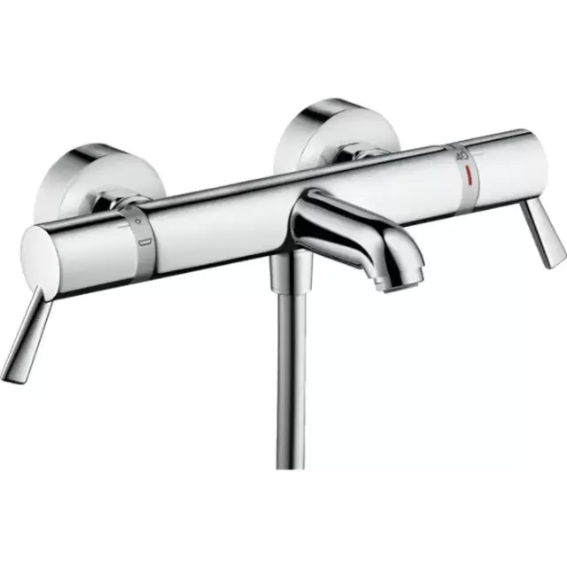Hansgrohe Ecostat Comfort Смеситель для ванны, термостатический, 2 источника, цвет: хром