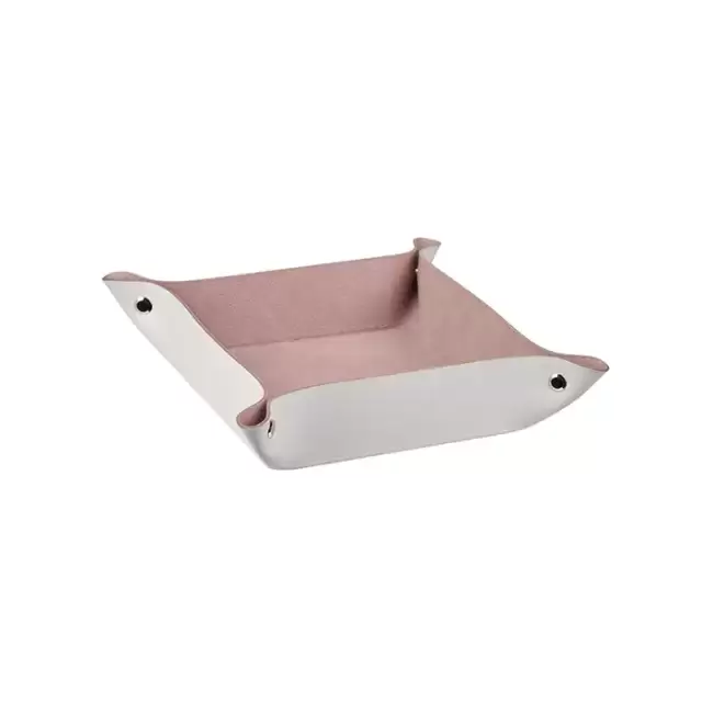 ADJ Мелочница, 14x14xH5 см., цвет: устричный/пепельная роза