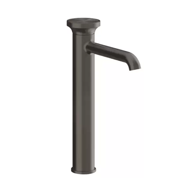 Gessi Origini Смеситель для раковины, на 1 отв. высокий, цвет: Black Metal Brushed PVD