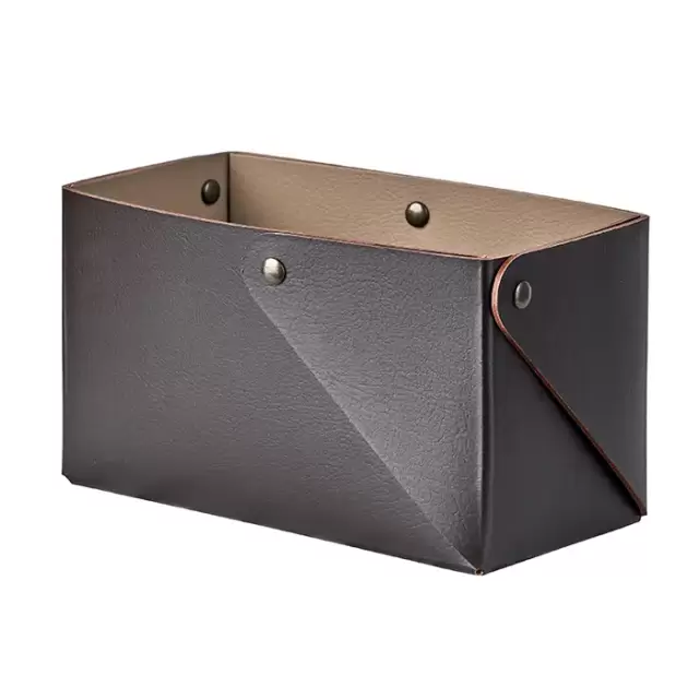 Colombo Adj Коробочка MIU, 7x14H8 см , цвет: капучино/шоколад