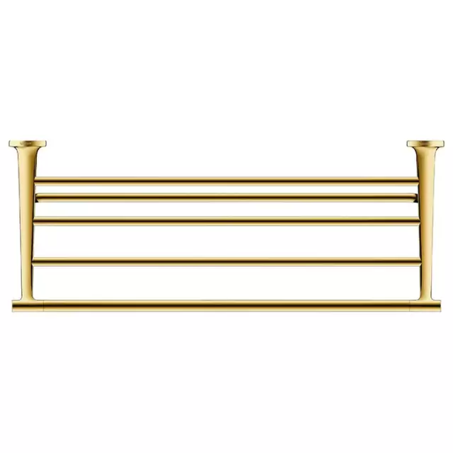 Duravit Starck T Полочка для полотенец 61x23.2см, подвесная, цвет: Gold Polished